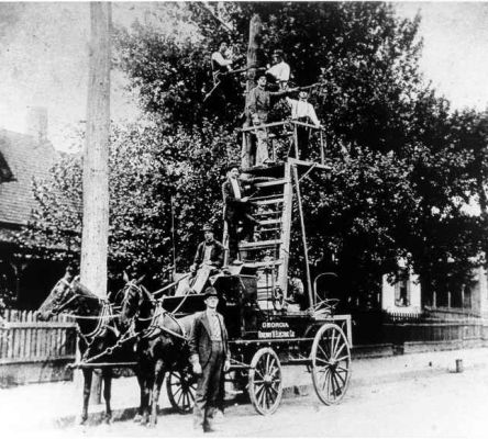 Horse-Drawn Line Truck