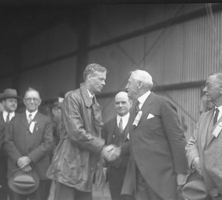 Lindbergh Day Arrival