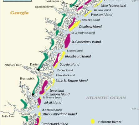Lower Coastal Plain Map