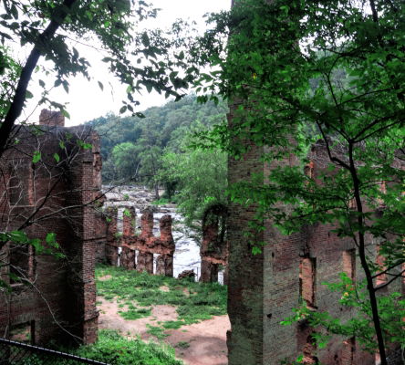 New Manchester Mill Ruins